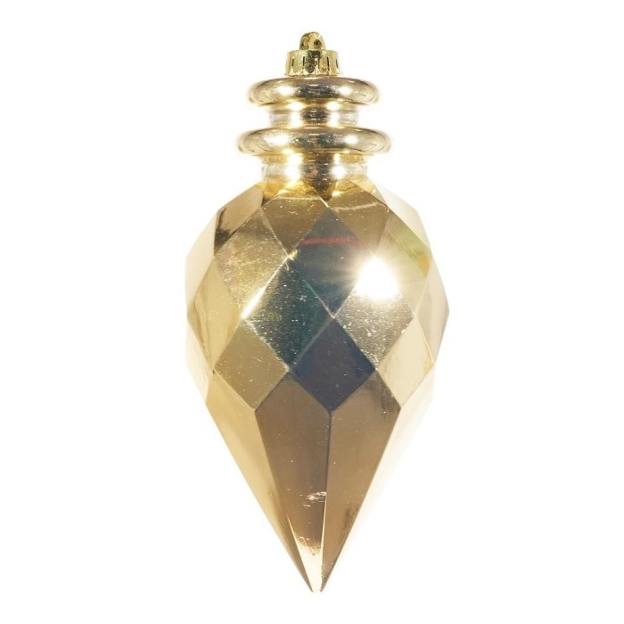 ORNAMENTO PLASTICA CM.11,5x25 ORO